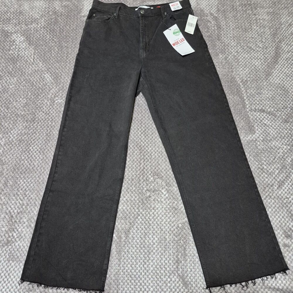 Celebrity Pink Charcoal Wide Leg Jeans